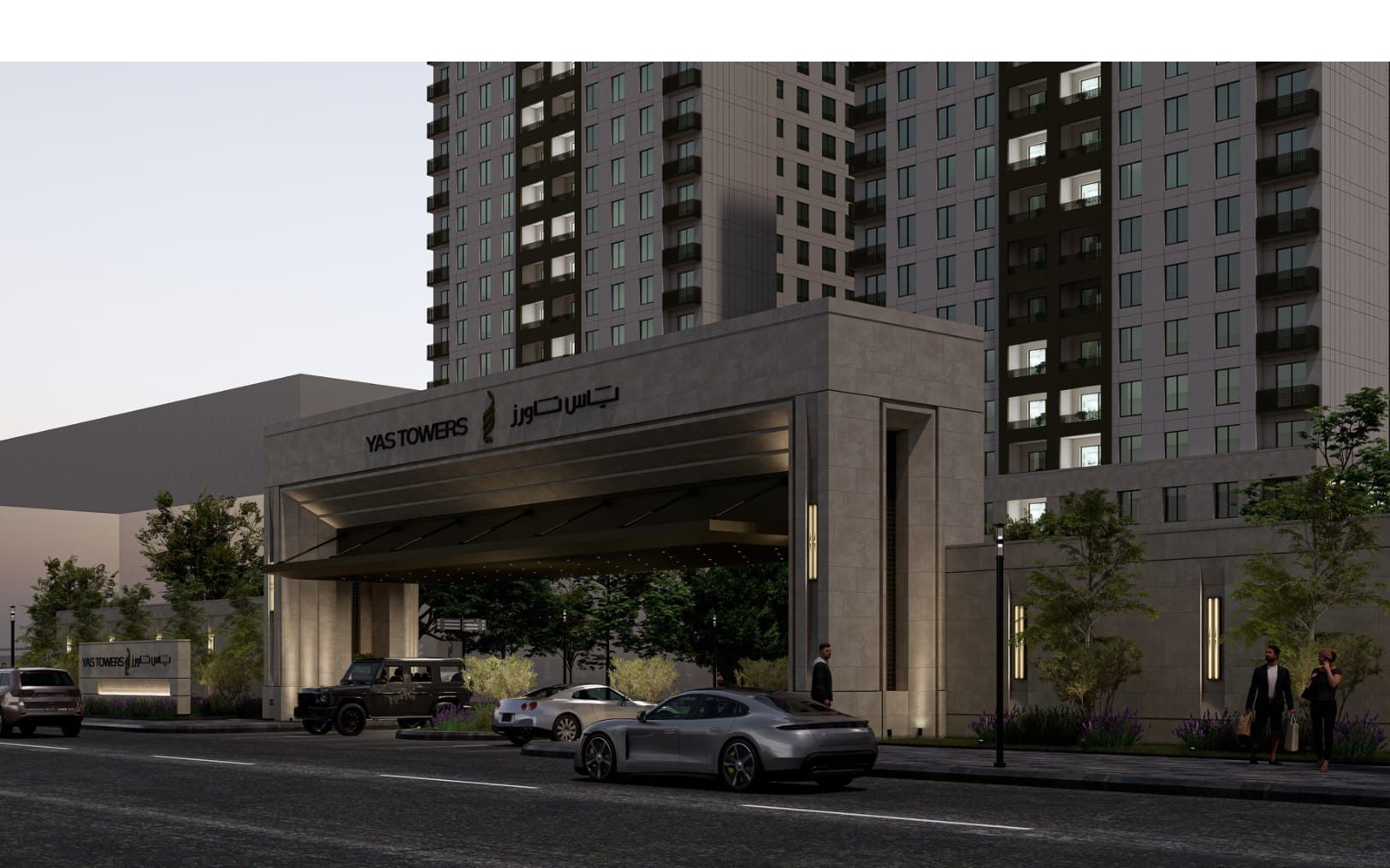 Yas Towers architecture