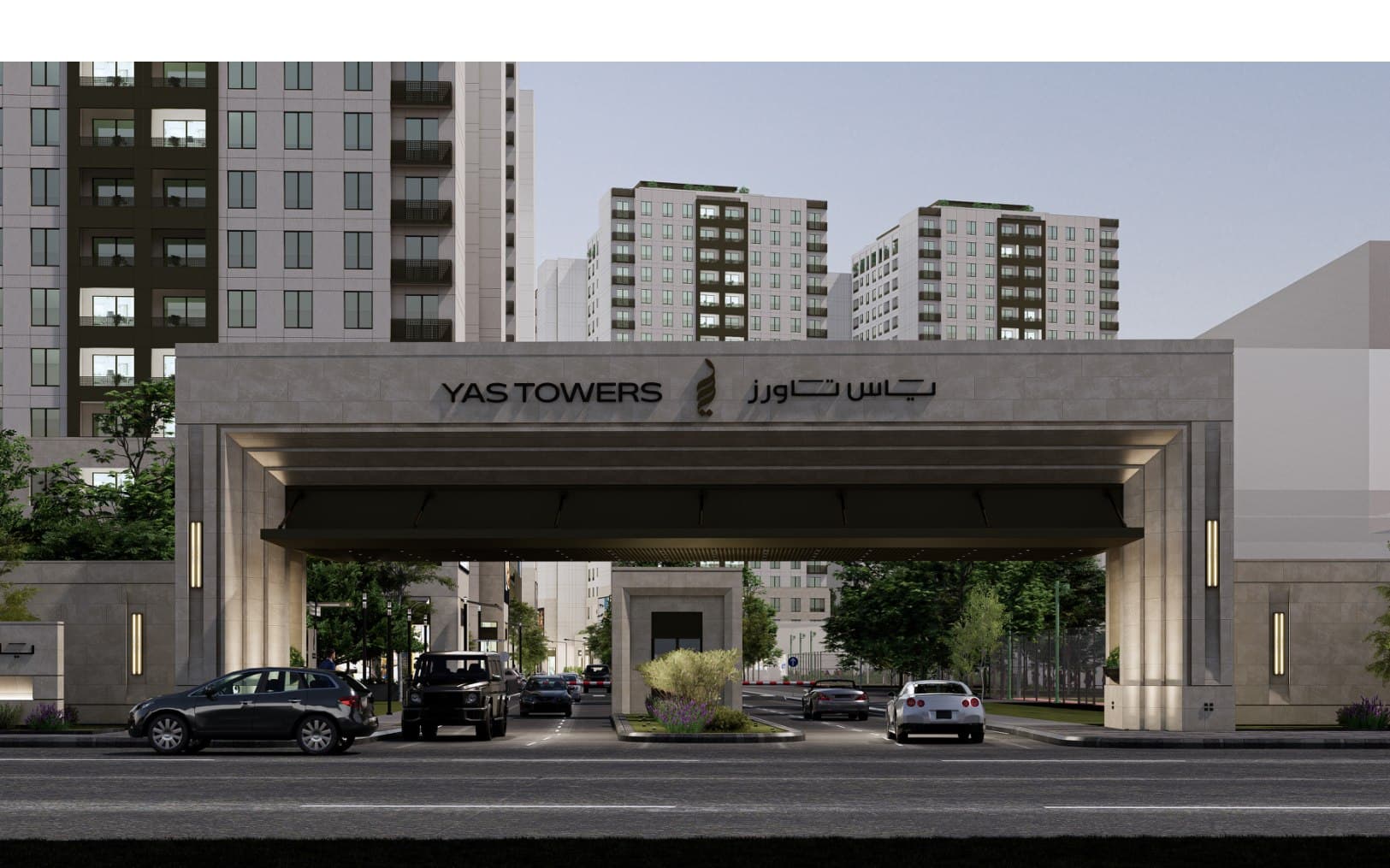 Yas Towers architecture