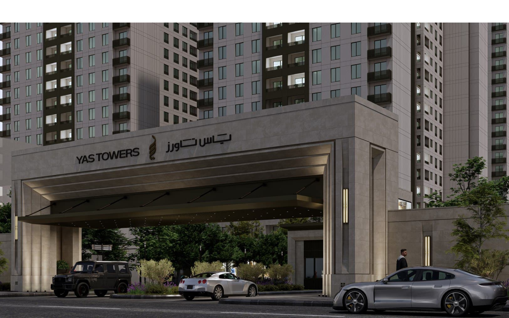 Yas Towers architecture